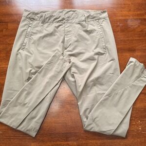 Houdini Mens MTM Thrill Twill Pants Khaki XL Hiking Outdoor Adventure